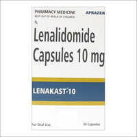 Lenalidomide Capsules - 10mg, Anti-cancer Drug For Myeloma And Lepra Reactions, Certified Formula, Quality Assured, Pack Of 30