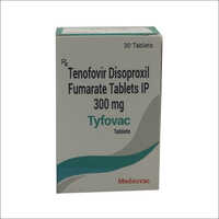 300mg Tenofovir Disoproxil Fumarate Tablets Ip - 30 Tablets In Plastic Container | Supports Immune Function, Decreases Hiv Complications, Suitable For All