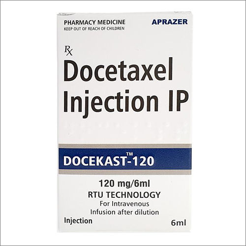 6ml Docetaxel Injection Ip Shelf Life: 1 Years