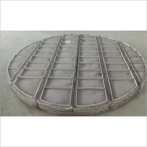 Silver Industrial Demister Pad