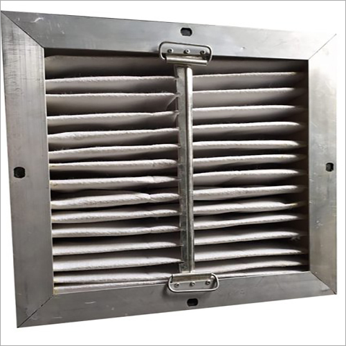 Silver Aluminium Fabric Air Filter Usage: Industrial