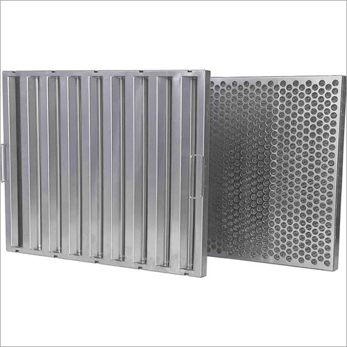 Silver Metal Mesh Air Filter