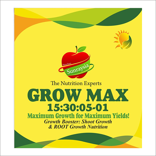 Grow Max Growth Booster Application: Organic Fertilizer