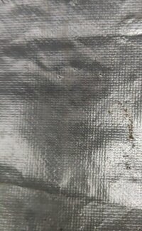 Aluminium cottaing glass fabric