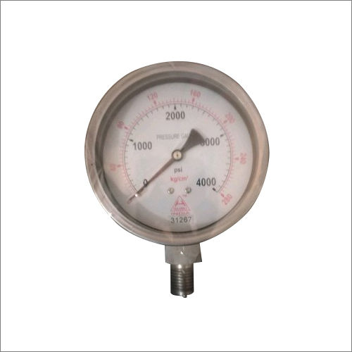 Stainless Steel Cryogenic Pump Pressure Meter