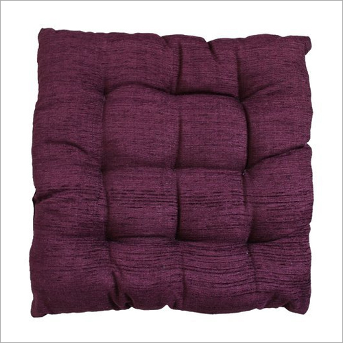 Cotton Square Cushion 14x2.5 Inch