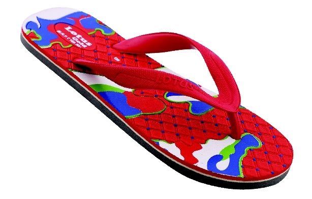 Mens Rubber Printed Slipper