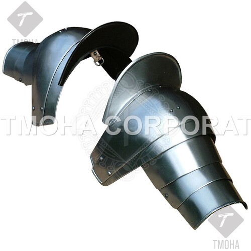 Medieval Pauldrons with neck guards MP0011