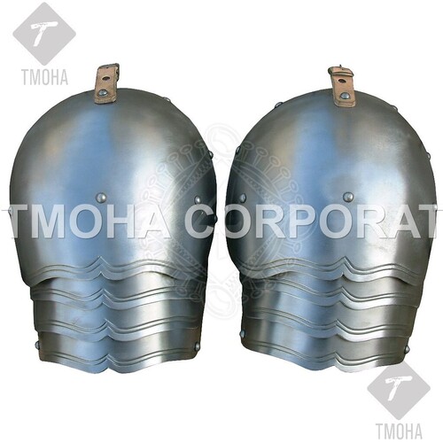 Medieval Pair of pauldrons from steel MP0012