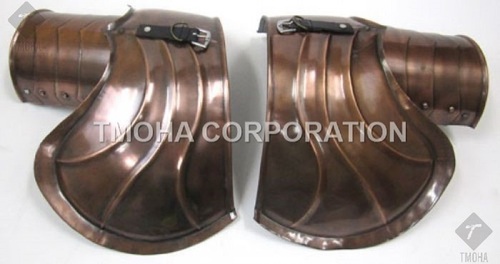 Medieval Shoulder Guard Set (Copper/Antique Finish) MP0022