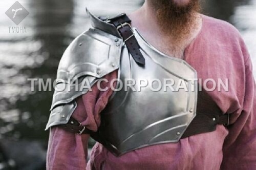 Iron Medieval Shoulder Armor Pauldron Set Mp0033