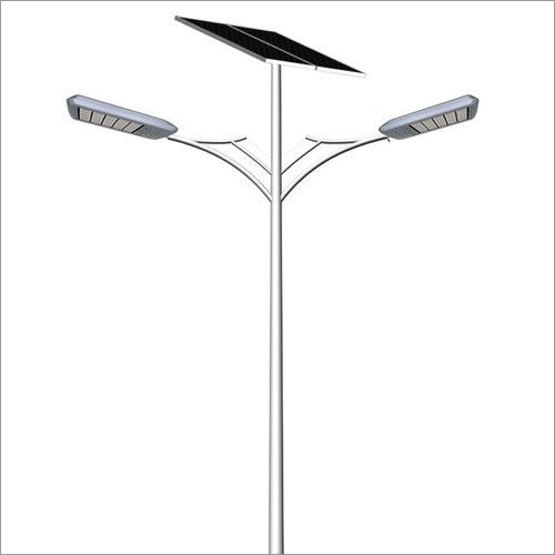 Warm White Double Head Solar Street Light