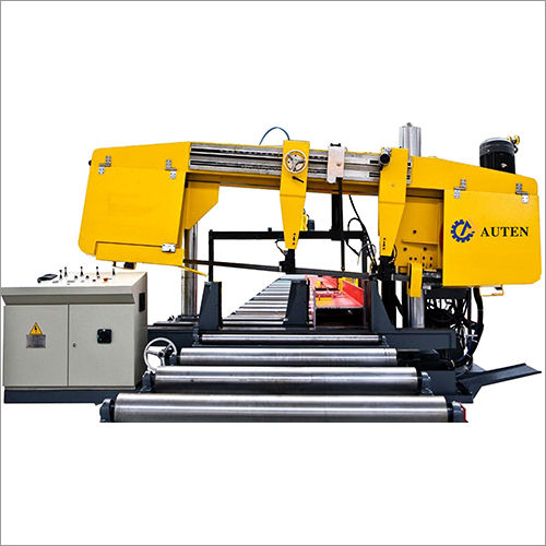 Low Energy Consumption Angle Rotation Cnc H Beam Band Sawing Machine