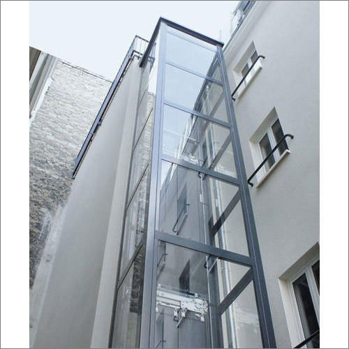 Stainless Steel And Glass Home Elevators