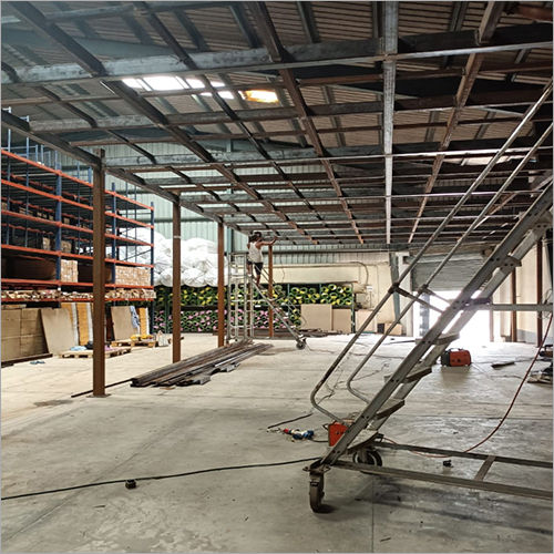 Grey Mezzanine Structure