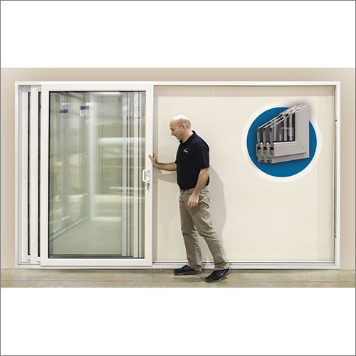 3 Track Upvc Sliding Door Size: As Per Requirement