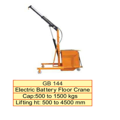 Electric Battery Floor Crane