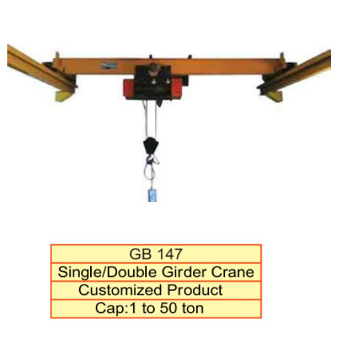 Single And Double Girder Crane Application: Construction