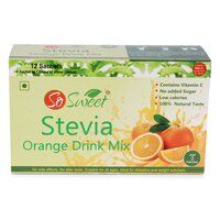 So Sweet Stevia Orange Drink Mix 12 sachets