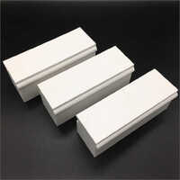 12x4x2 Inch Ball Mill Lining Bricks - High Alumina Material, 12x4x2 Inch Dimensions, White Color, Compressive Strength of 1800 MPa, Fire Resistant, Rectangular Shape