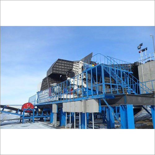 Semi-Automatic Mild Steel Coal Crusher Plant