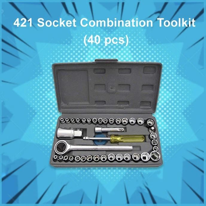 SOCKET COMBINATION TOOLKIT (40 PCS)