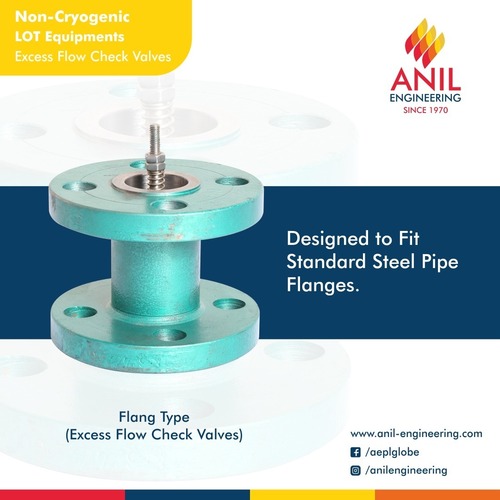 Flang type Excess Flow Check Valves