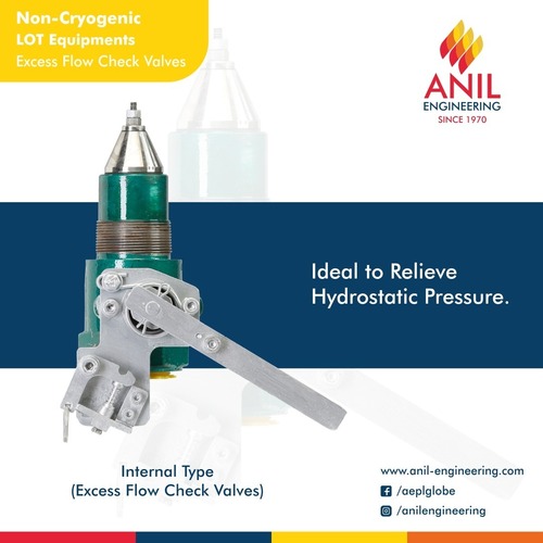 Internal type Excess Flow Check Valves