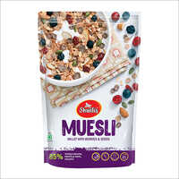 Millet Muesli - 500 Grams Flakes | Nutritious Roasted Oats, Berries And Seeds Blend With Natural Honey, Instant Breakfast Delight