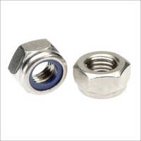 Mild Steel Hex Nylock Nut - Hot Rolled, Threaded, 70 Hrc Hardness | Corrosion Resistant, Custom Sizes And Finishes Available