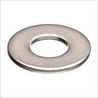 Stainless Steel Washer - 2-10 Inch Round, Black Galvanized Finish, Industrial Application