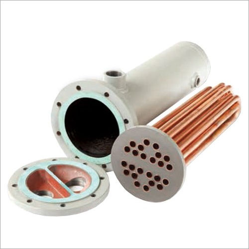 Mild Steel Shell With Tube Heat Exchanger Usage: Industrial