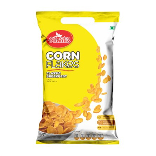 Shanti Corn Flakes - 15 kg Bulk Box, Crunchy Corn Flakes, Instant Preparation, Made from Nutritious Grains, Eggless, 9 Months Shelf Life