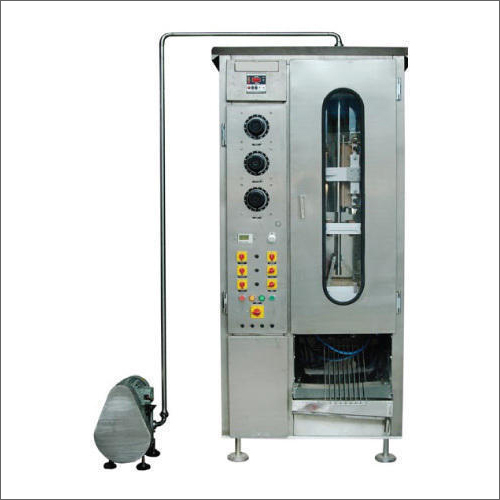 Refined Oil Processing And Packing Machine - Stainless Steel 1000x1000x2000 mm Silver | Automatic PLC Control Heavy Duty Highly Efficient 25-50 pckts/min