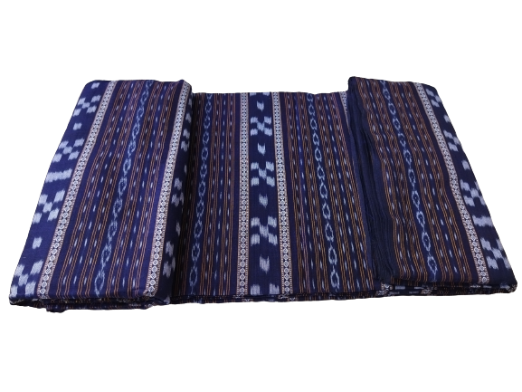 GHL Guendicha Haat Sambalpuri Certified Handloom Cotton Fabric (Pasapali design)