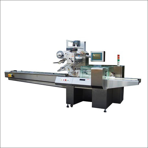 Biscuit Packing Machine - Stainless Steel, Automatic Grade with PLC Control | Highly Efficient, Durable Design, 100 Pouches/Min Capacity