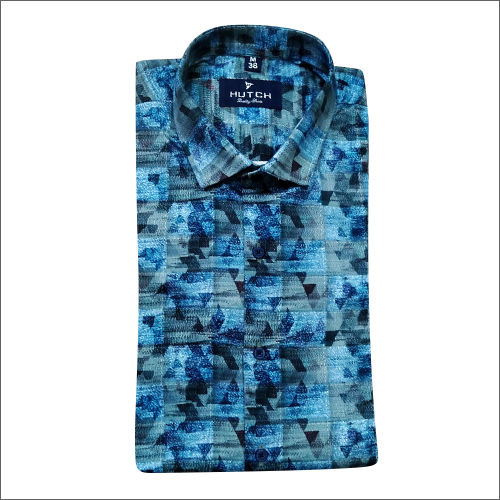 Washable Bold Printed Cotton Shirt