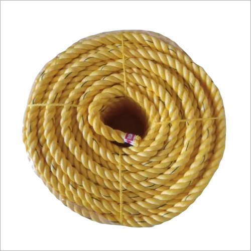 Yellow Virgin Polypropylene Twisted Rope 20mm at Best Price in Balaghat