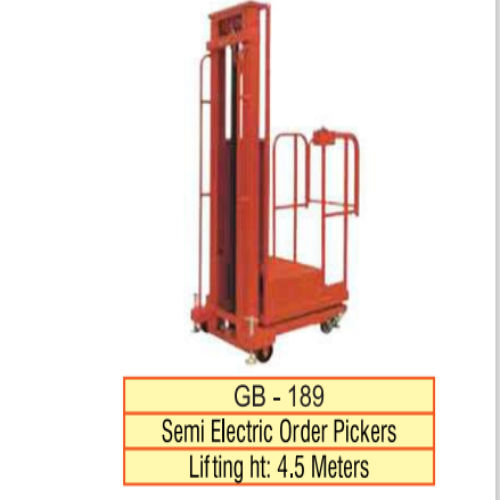 Semi Electric Order Pickers Application: Industrial