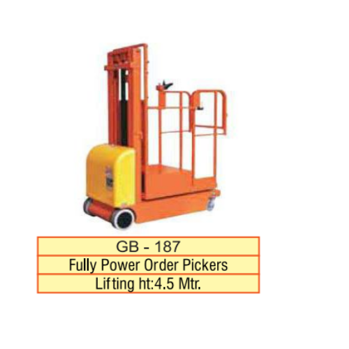 Fully Power Order Pickers