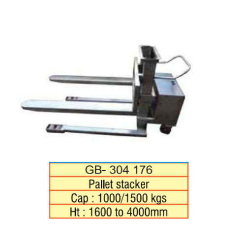 Consume Less Power Pallet Stacker