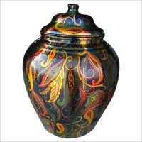 Round Copper Handicraft Urn