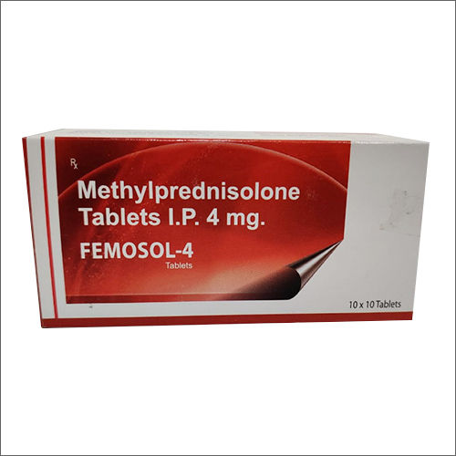 Methylprednisolone Tablets Ip 4Mg General Medicines