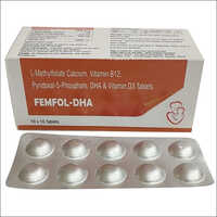 L-methylfolate Calcium Vitamin B12 Pyridoxal-5 Phosphate Dha And Vitamin D3 Tablets General Medicines