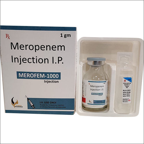 Meropenem Injection Ip 1g General Medicines