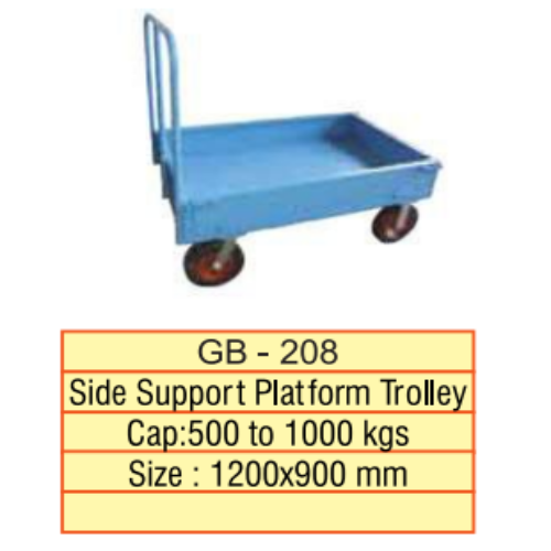 Side Support Platform Trolley