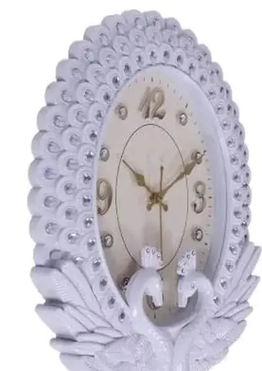 Wall Peacock clock