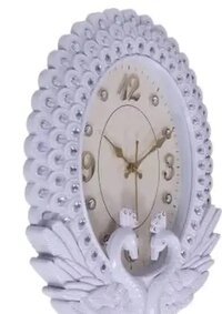 Wall Peacock clock