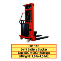 Semi Battery Stacker - Color: Orange