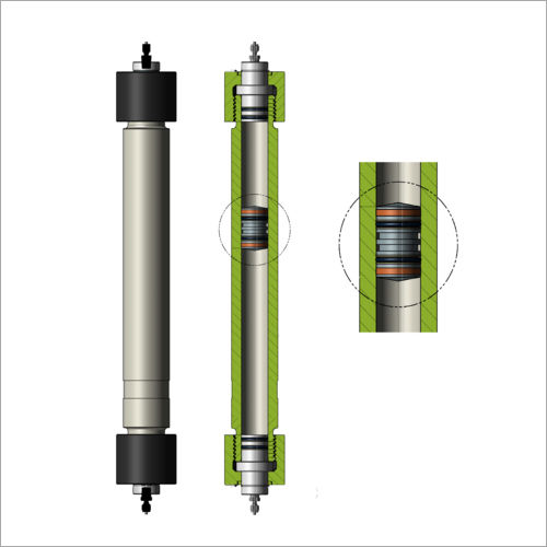 Floating Piston Accumulator - Stainless Steel, Versatile Design with Threaded Lock Ring for Enhanced Safety and Sealing Efficiency